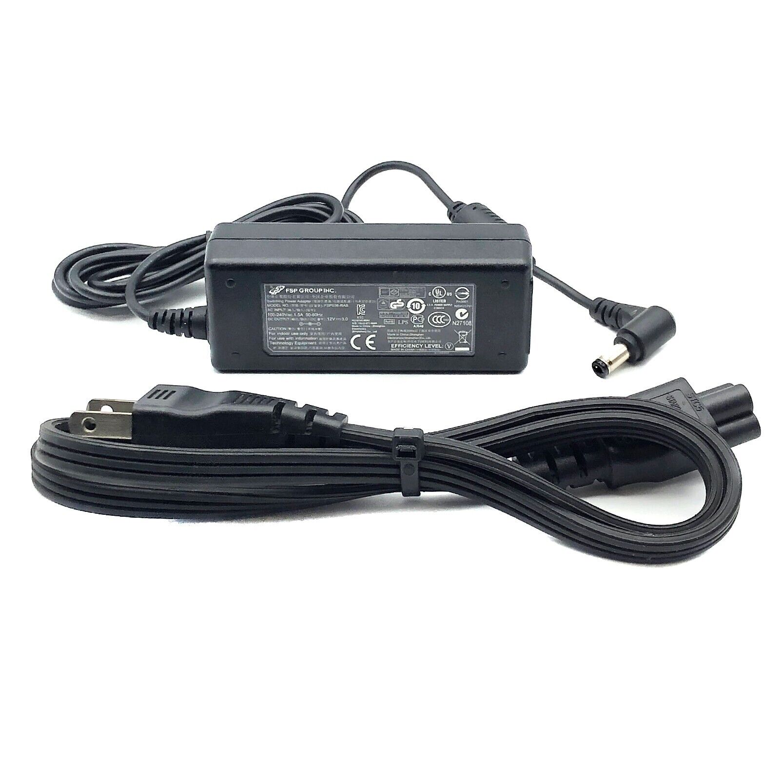 *Brand NEW*Genuine FSP 12V 3A AC Adapter for Lathem 100E Electronic Time Clock POWER Supply